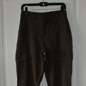 Banana Republic Women's High Waisted Ankle Pants size 8 Green